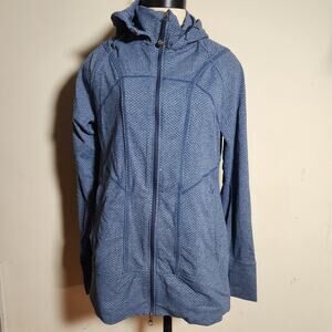 Athleta  rishi Hoddie women's sz M  blue